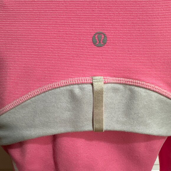 Lululemon Define Jacket Size 8 Flash Pink Flattering Fit $128 - Picture 5 of 5